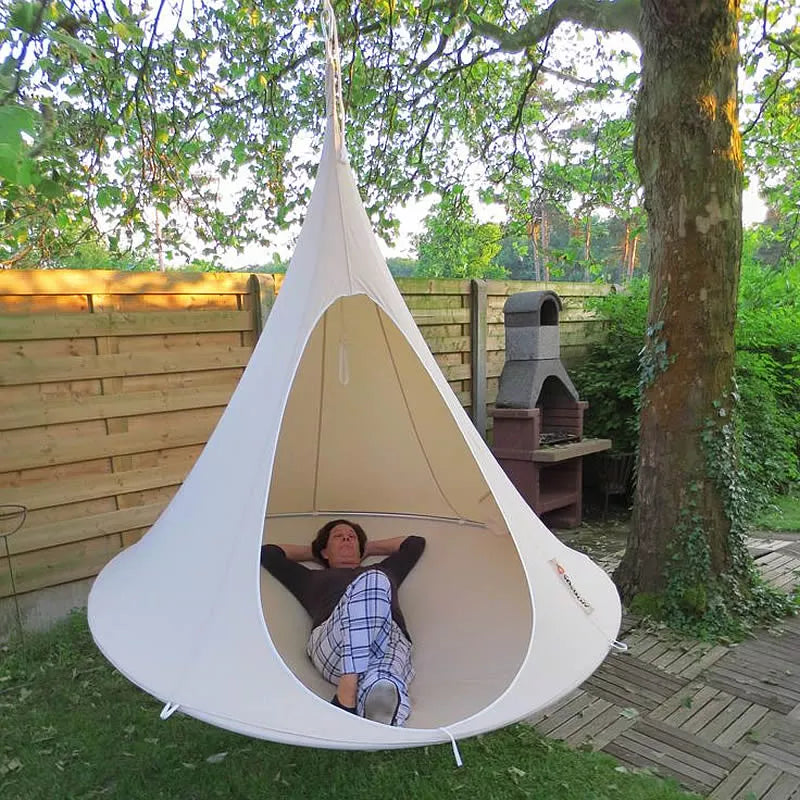 Lightweight Portable Nylon Hammock for Backpacking and Camping