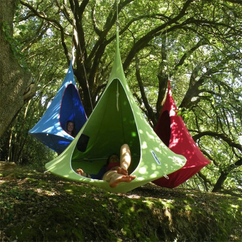Lightweight Portable Nylon Hammock for Backpacking and Camping